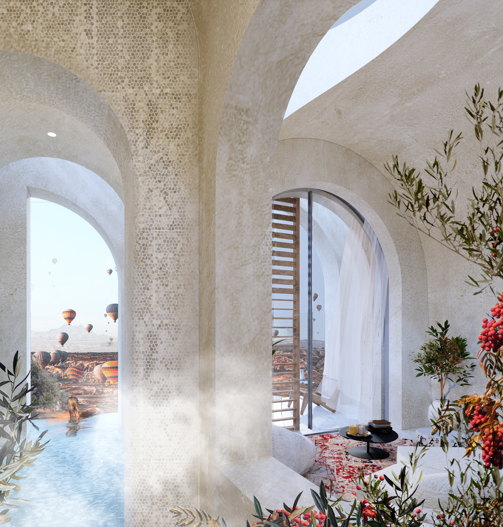 土耳其卡帕多奇亚 Turkmenlik Spa Hotel 设计丨GAD-17