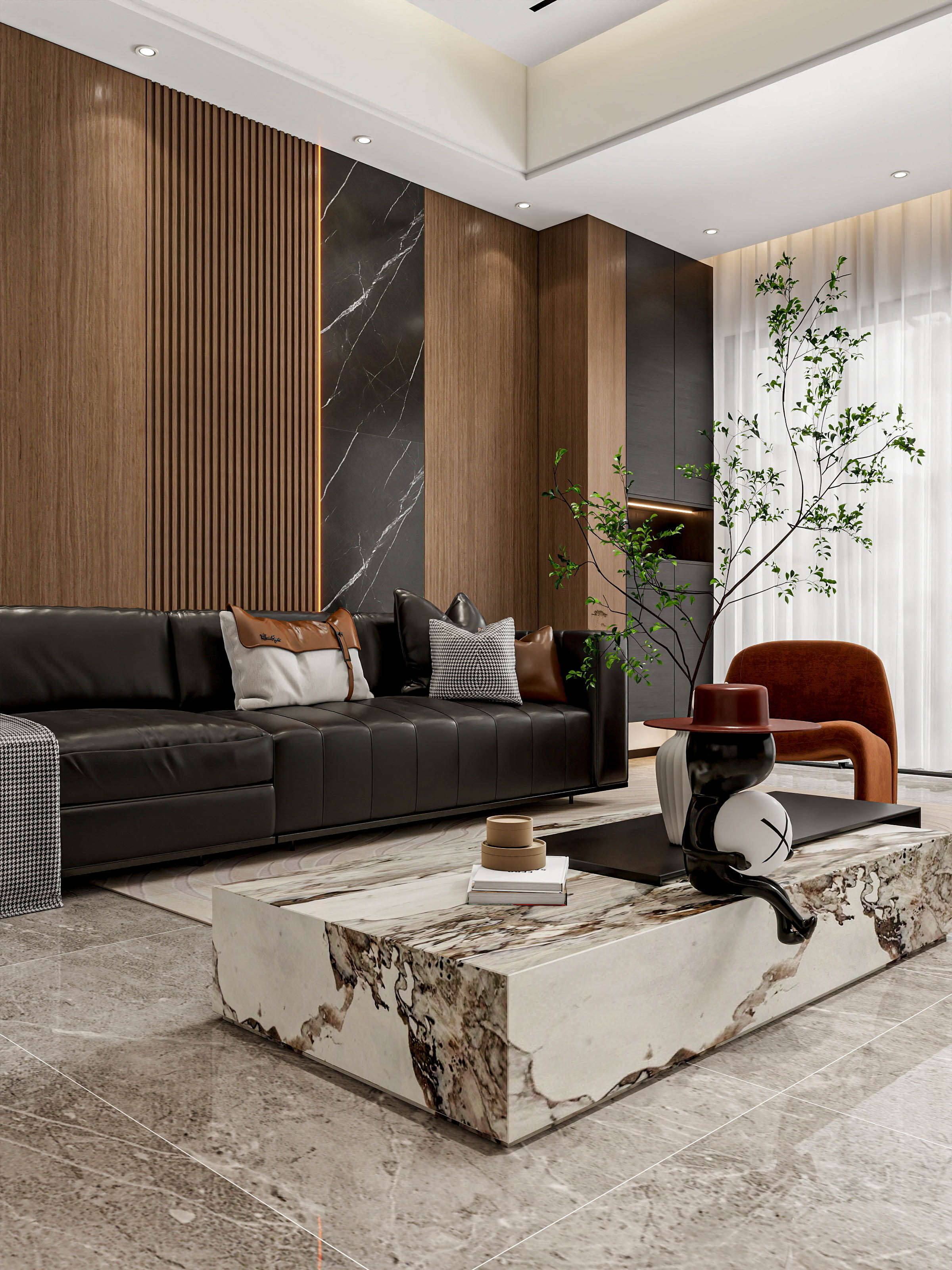 德商御府天骄西区，616平方意式极简别墅丨中国成都-3