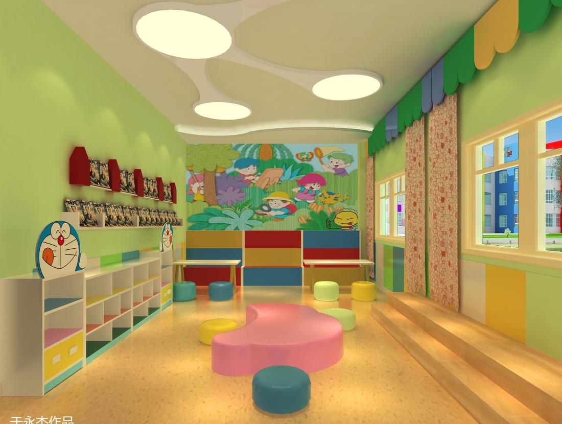 延安朗润居幼儿园室内设计-16