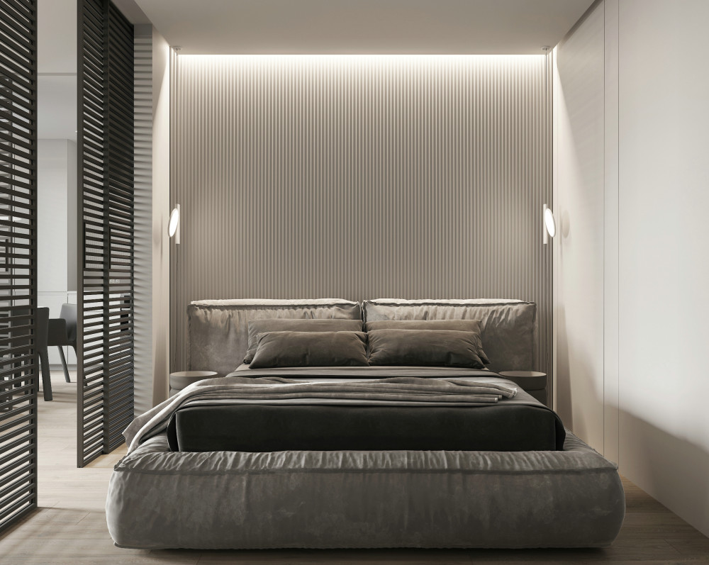 简约奢华的高级灰现代家居设计-10