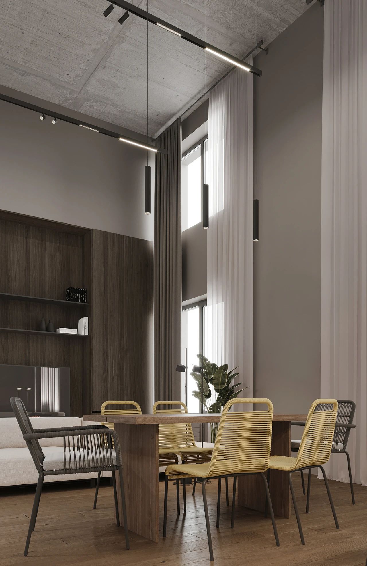 现代简约北欧风家居空间设计丨俄罗斯丨Aspecta Studio-39