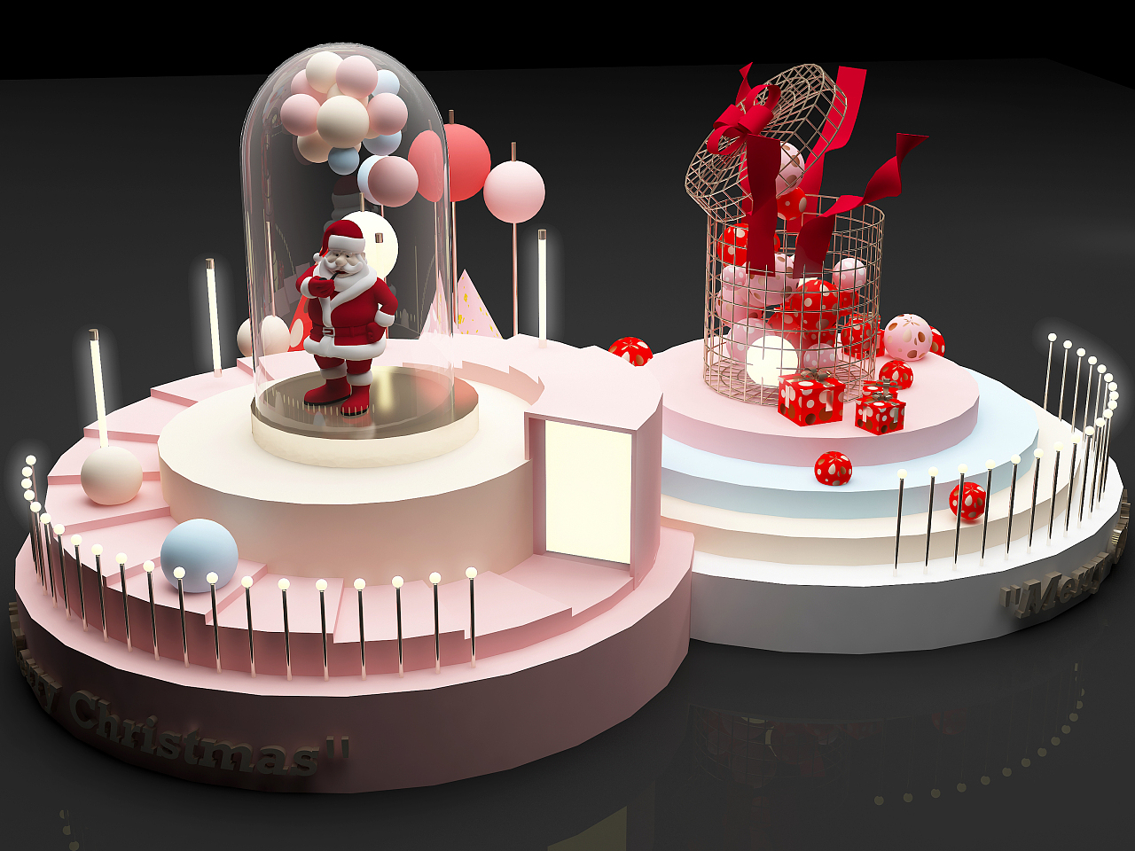 “有你的圣诞节”|空间|展陈设计|渡非_原创作品-12