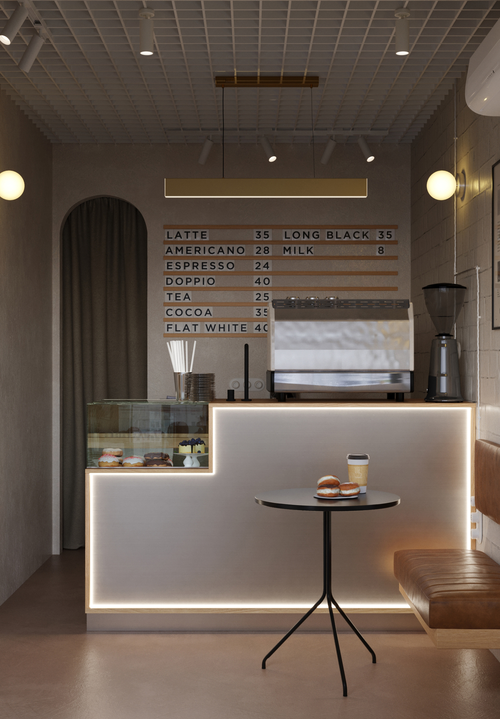 下午摩卡咖啡屋项目丨乌克兰基辅-14