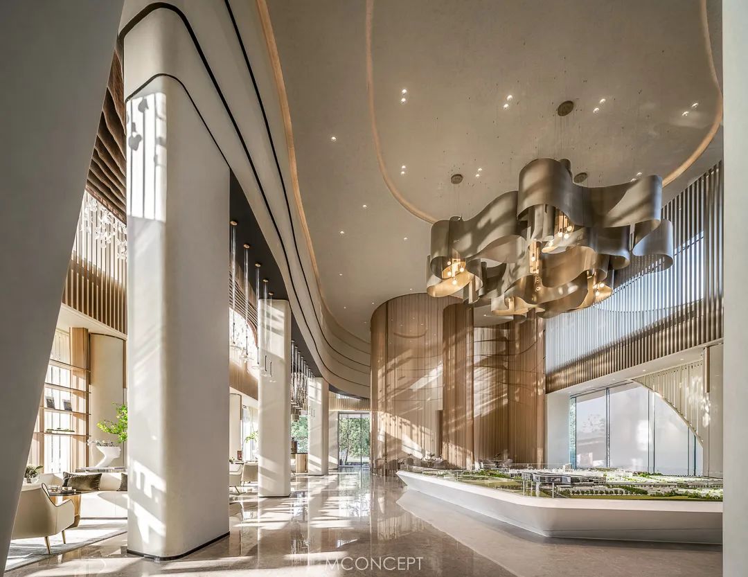 山城韵律,未来琥珀——重庆龙湖&香港置地学樘府售楼处设计-15