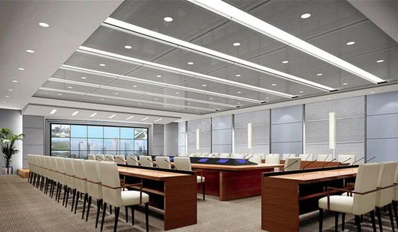 专业解读政府办公室会议室设计方案-3