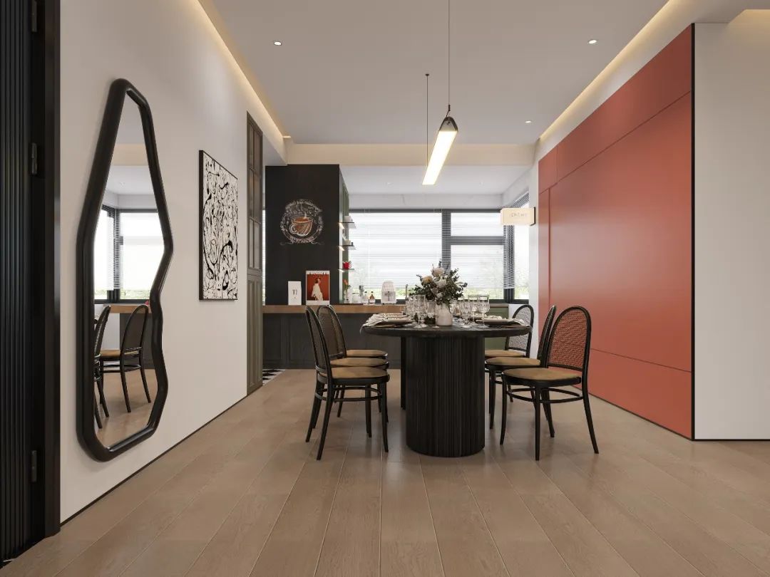 沁润之居 · 现代诗意的住宅设计丨柒颜设计-24