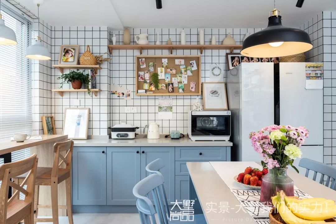 140㎡北欧风家居，薄荷绿打造清新空间-40