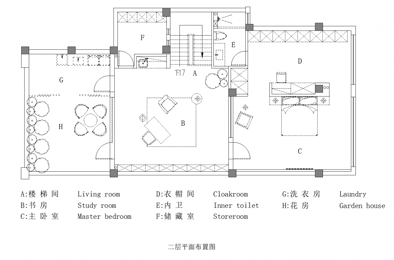 自然风别墅设计丨木心设计-56