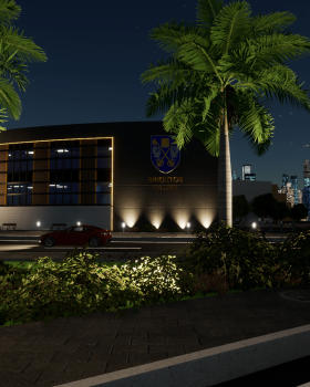 Anastasiya Gushchina丨教育建筑丨2021_Brighton Int. School_bld.2 _NEWGIZA