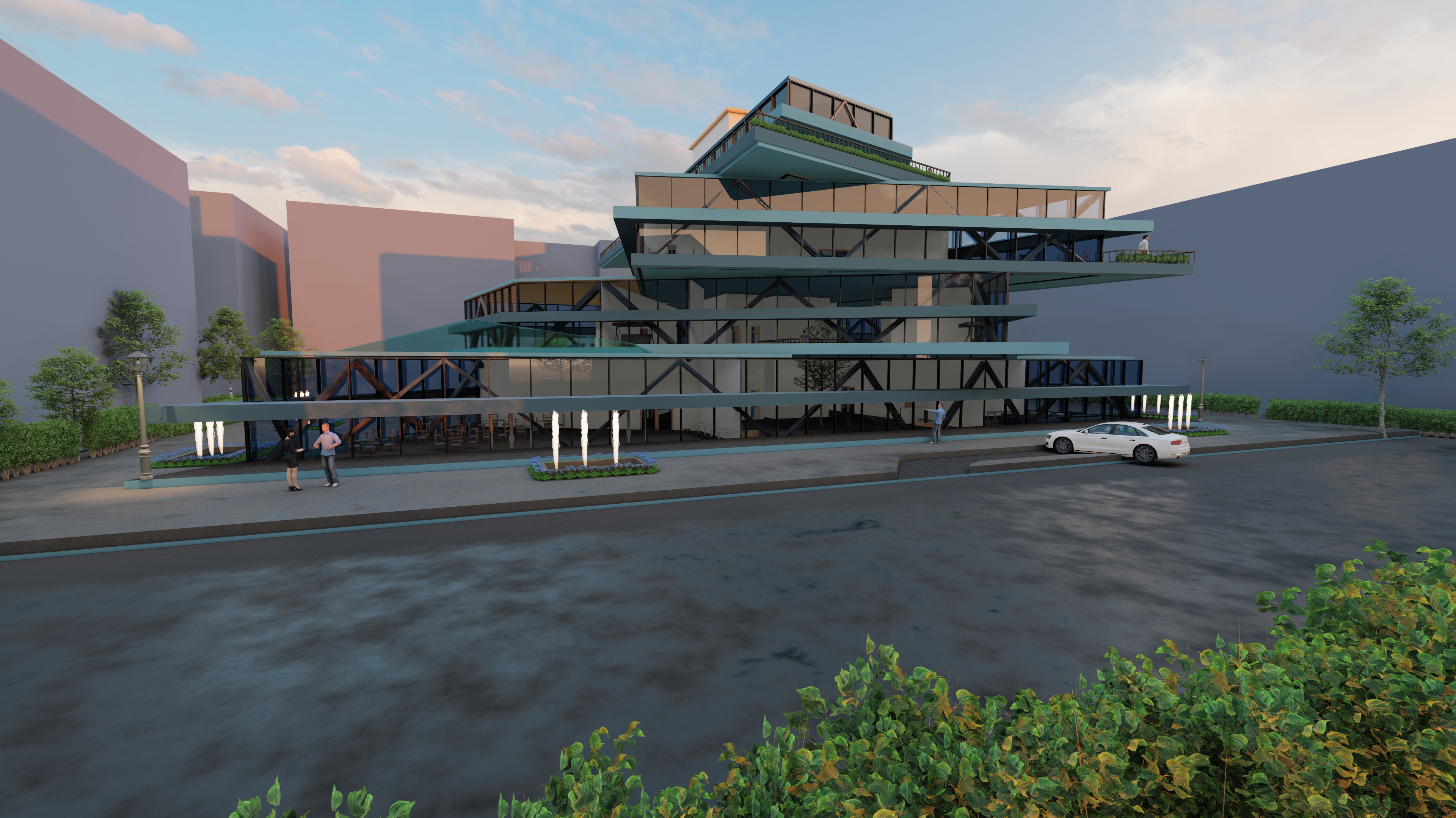 动能建筑丨埃及开罗丨开罗大学工程学院建筑系-5