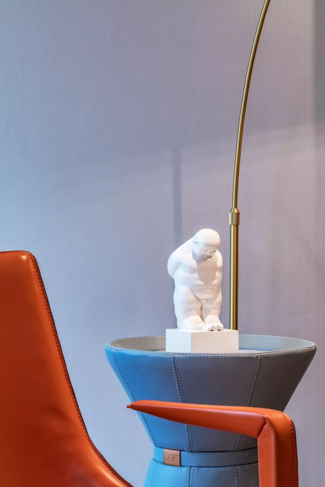 陈洁新作 | 度灰格调空间，金属皮革跨界碰撞-35