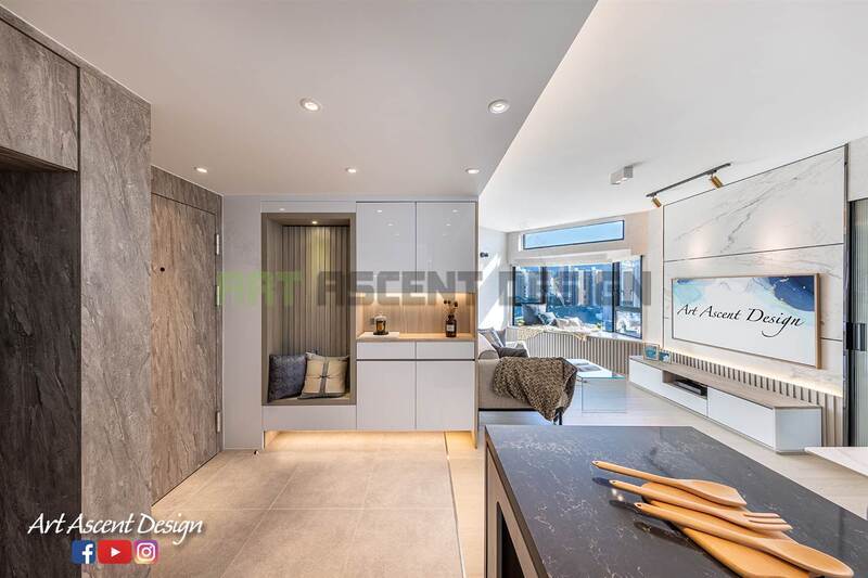 大坑光明台装修设计案例-12