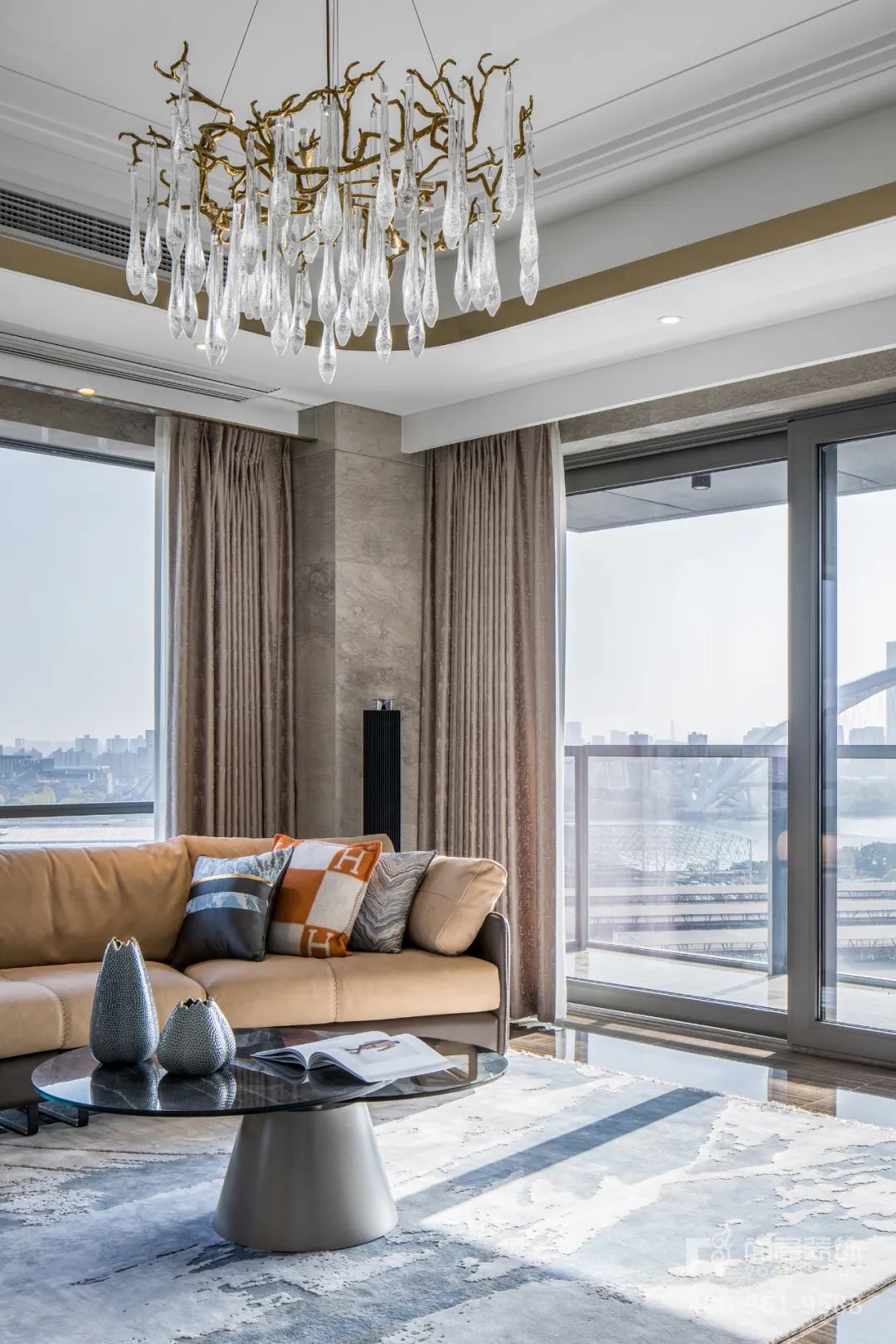 尚层装饰打造低调奢华江景空间,生活与美景共存-1