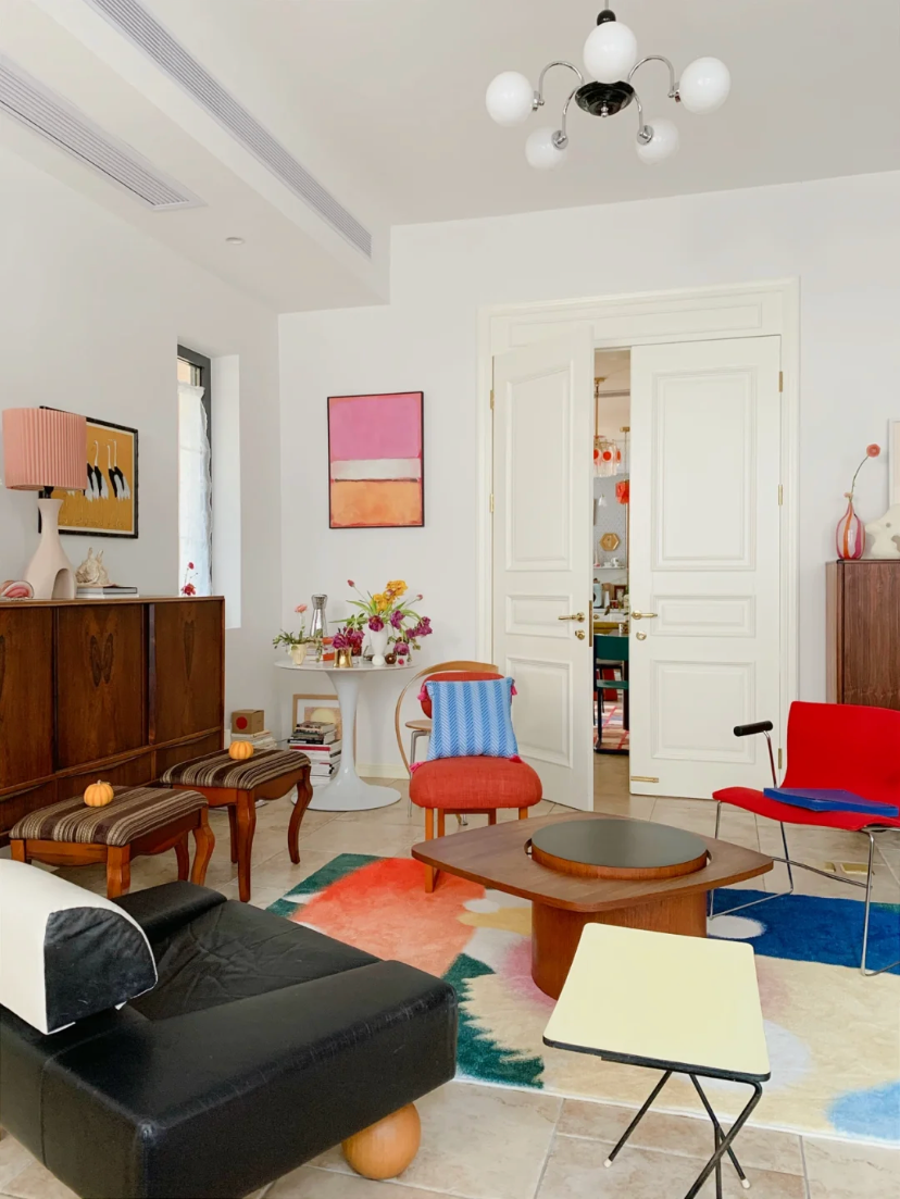 复古混搭之家丨中国南京丨可媛-30