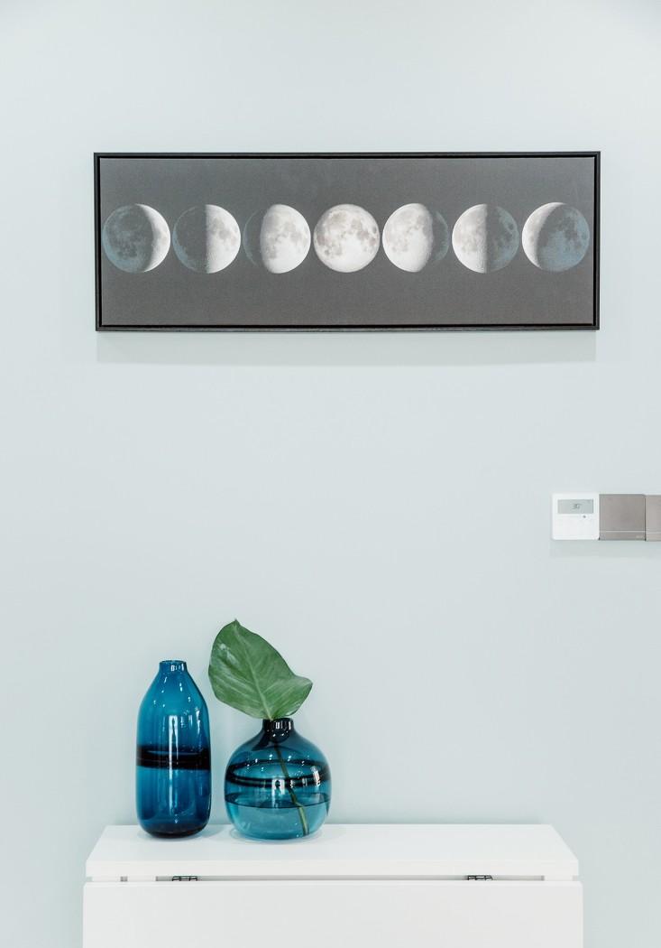 森罗设计 | 小情歌 | 清爽蓝灰色客厅的活力点缀-11