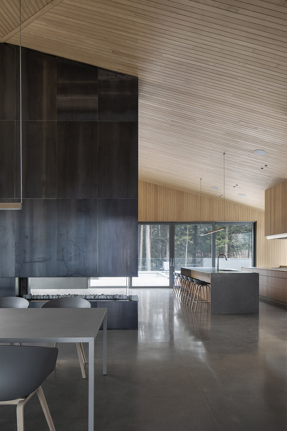 Memphremagog 湖岸住宅丨加拿大丨_naturehumaine-41