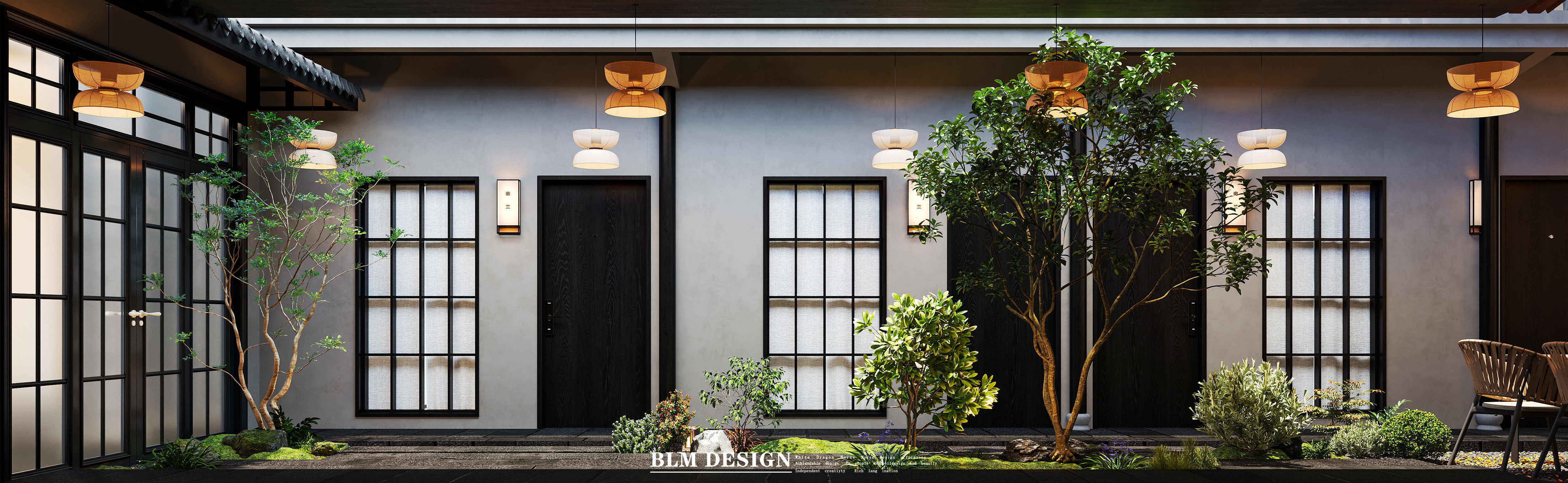 名宿工装效果图案例-5