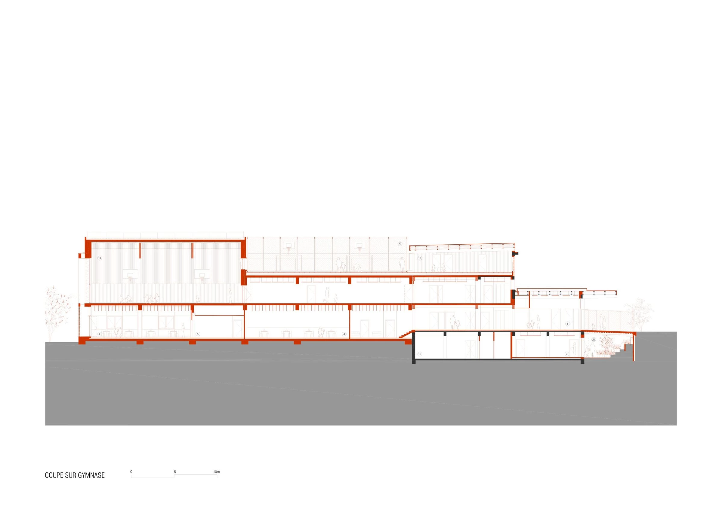 欧仁妮·布拉齐耶学校集团丨法国里昂丨VURPAS ARCHITECTES-95