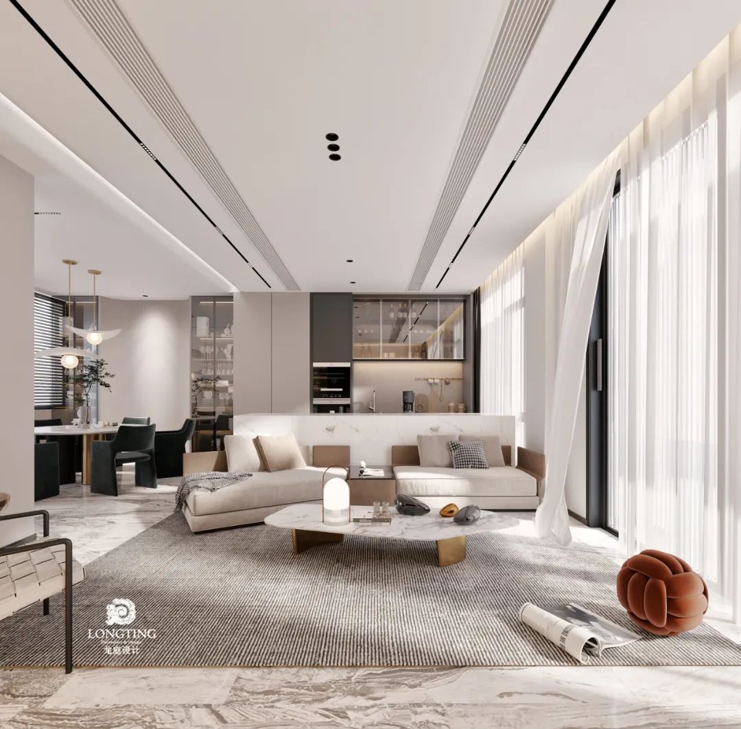 悦江南 377 方现代简约排屋设计-45