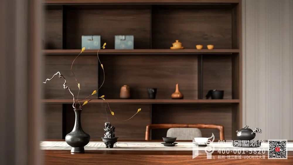 现代意式别墅丨杭州尚层装饰-35