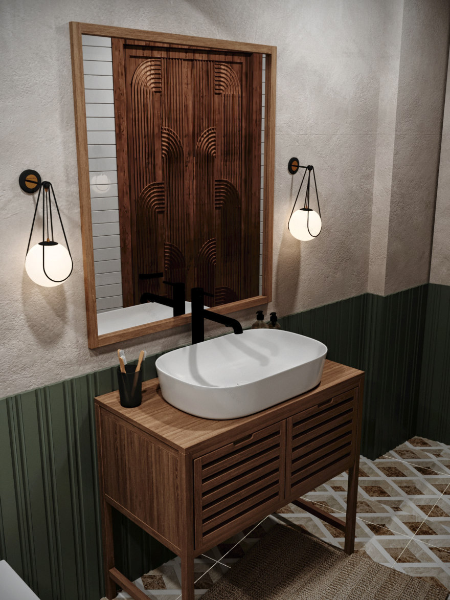 乡村酒店房间设计丨RENDERZONE-13