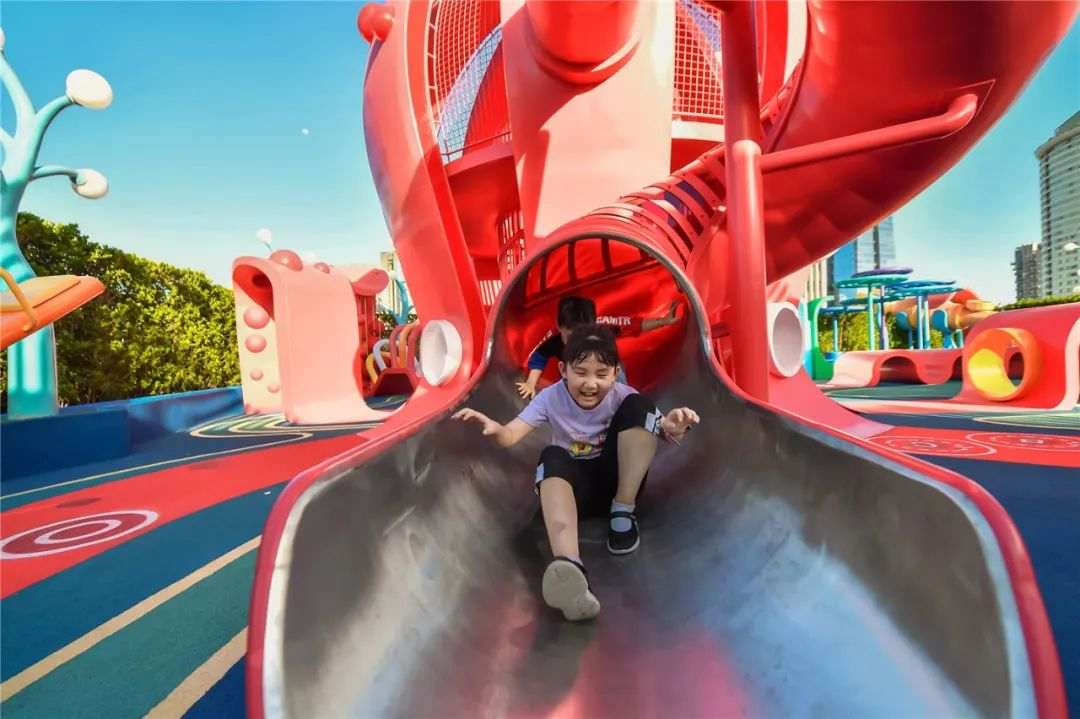 深圳汇港二期无动力设备儿童亲子乐园丨中国深圳-25