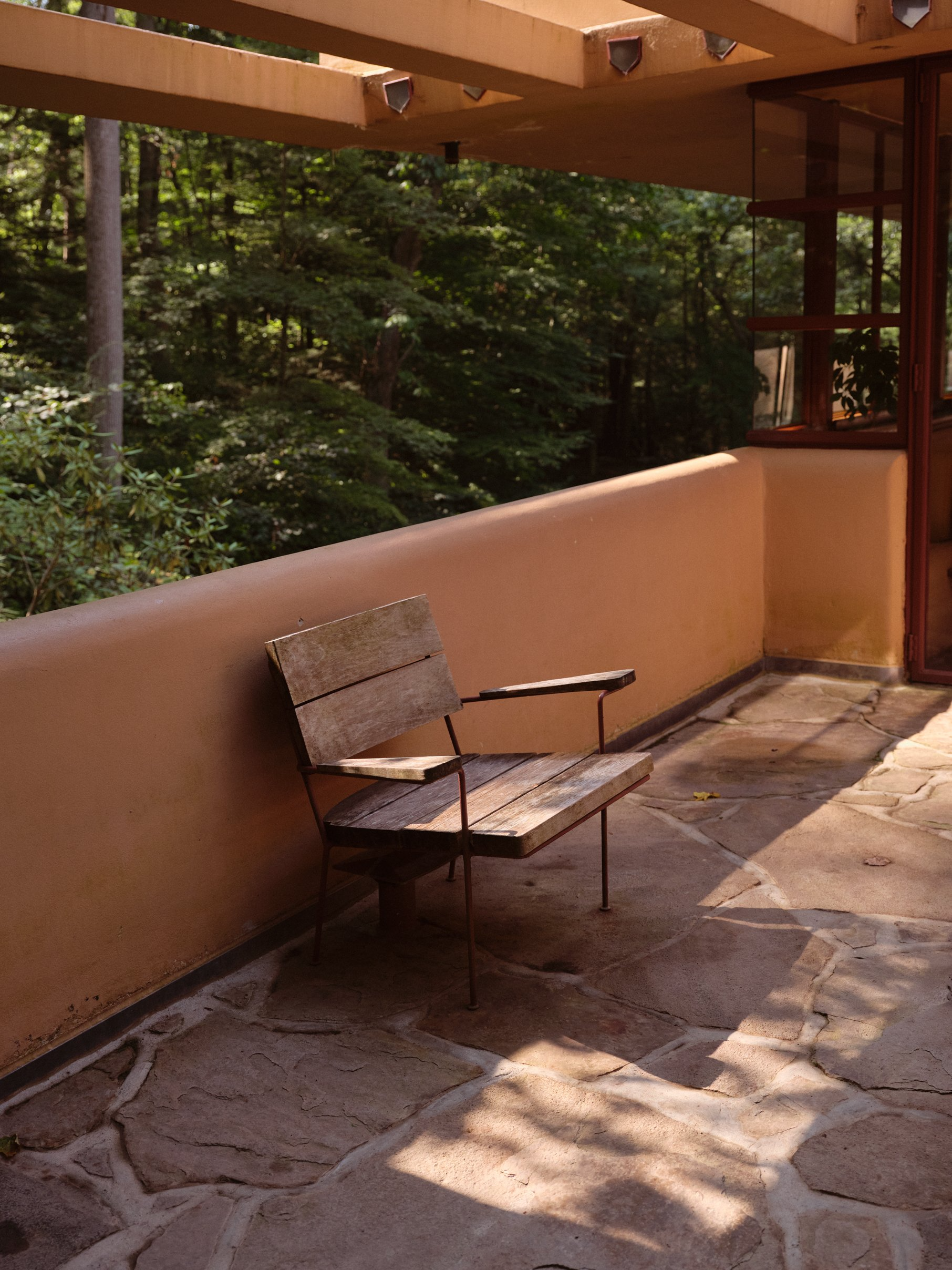 流水别墅丨美国宾夕法尼亚丨弗兰克·劳埃德·赖特-40