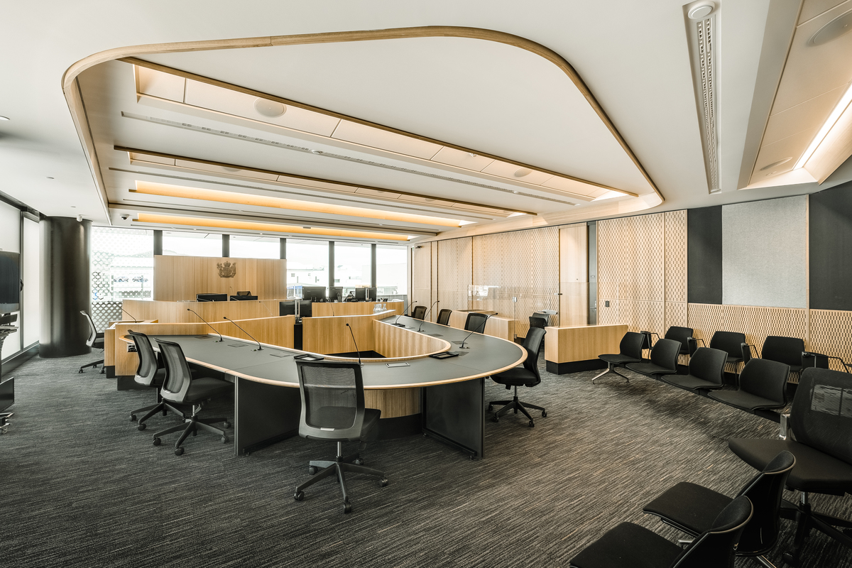 克赖斯特彻奇司法和紧急事务管理园区,新西兰 / Warren and Mahony + Cox Architecture +WSP Group-72