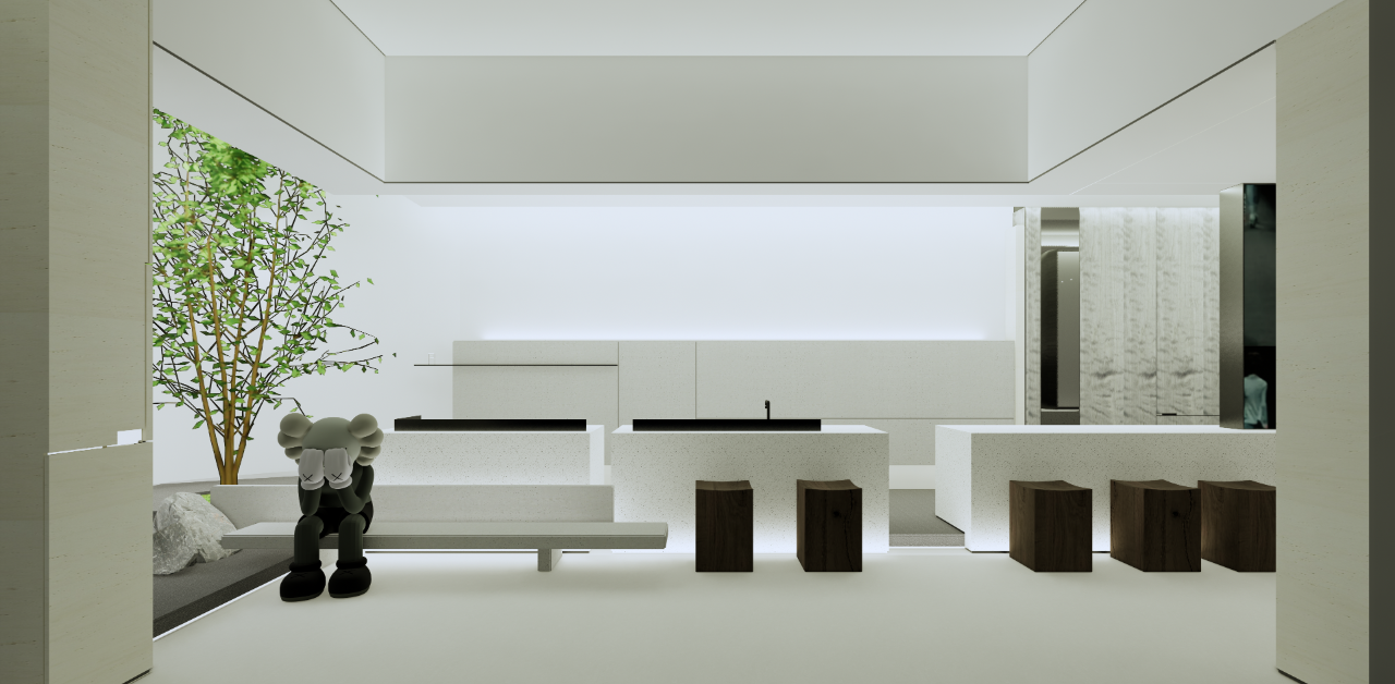 城市隐士 · 温和与力量的艺术对话丨1CM 设计-40