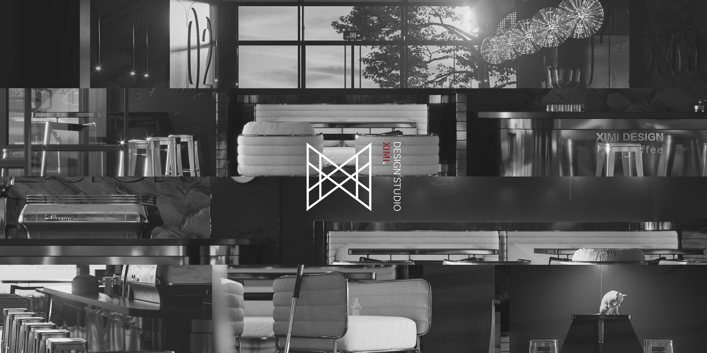 3ds Max 与 Corona 结合打造 2020 年时尚黑白空间设计-2