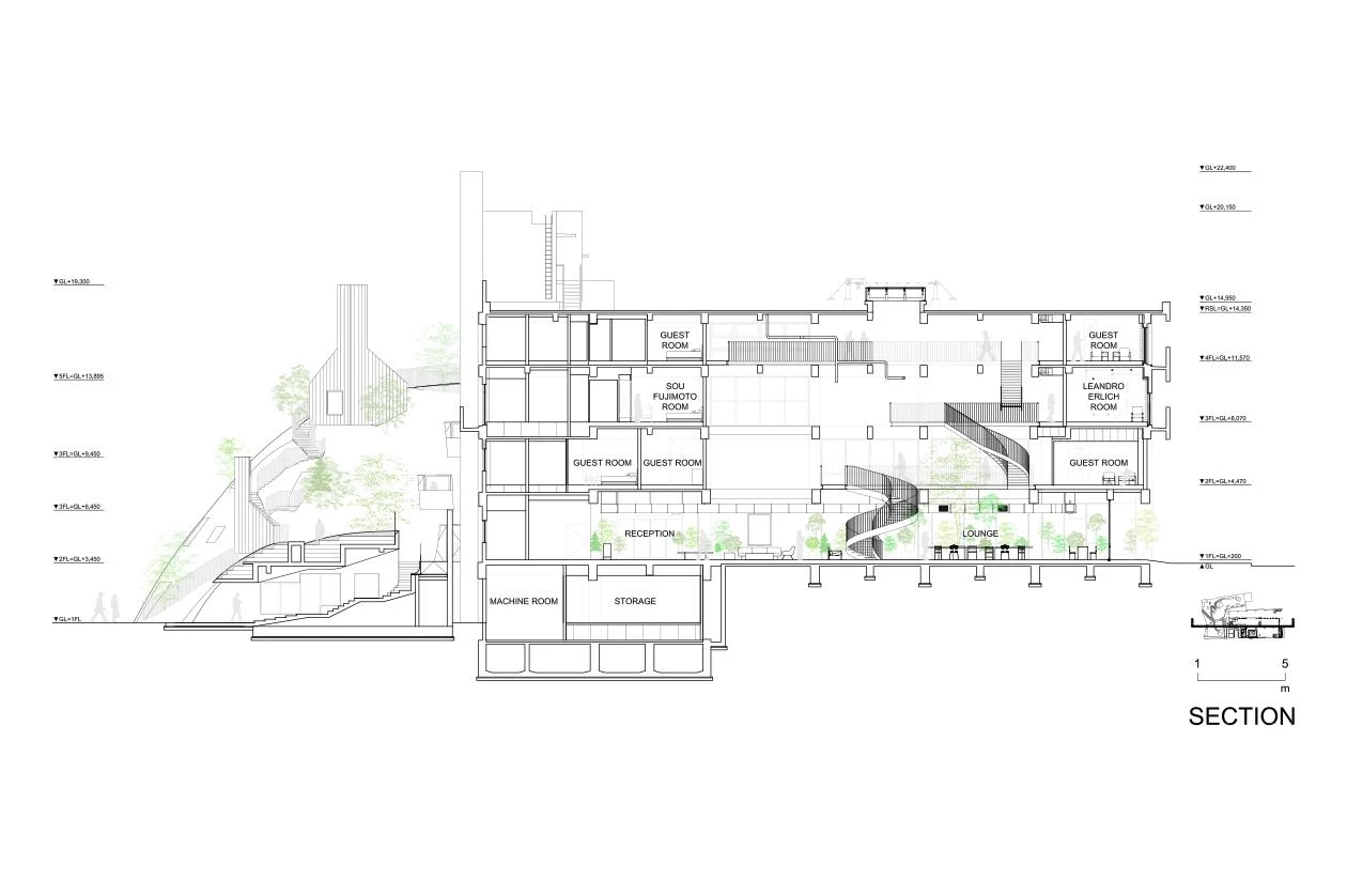 前桥市白井屋酒店丨日本丨Daici Ano Katsumasa Tanaka-25