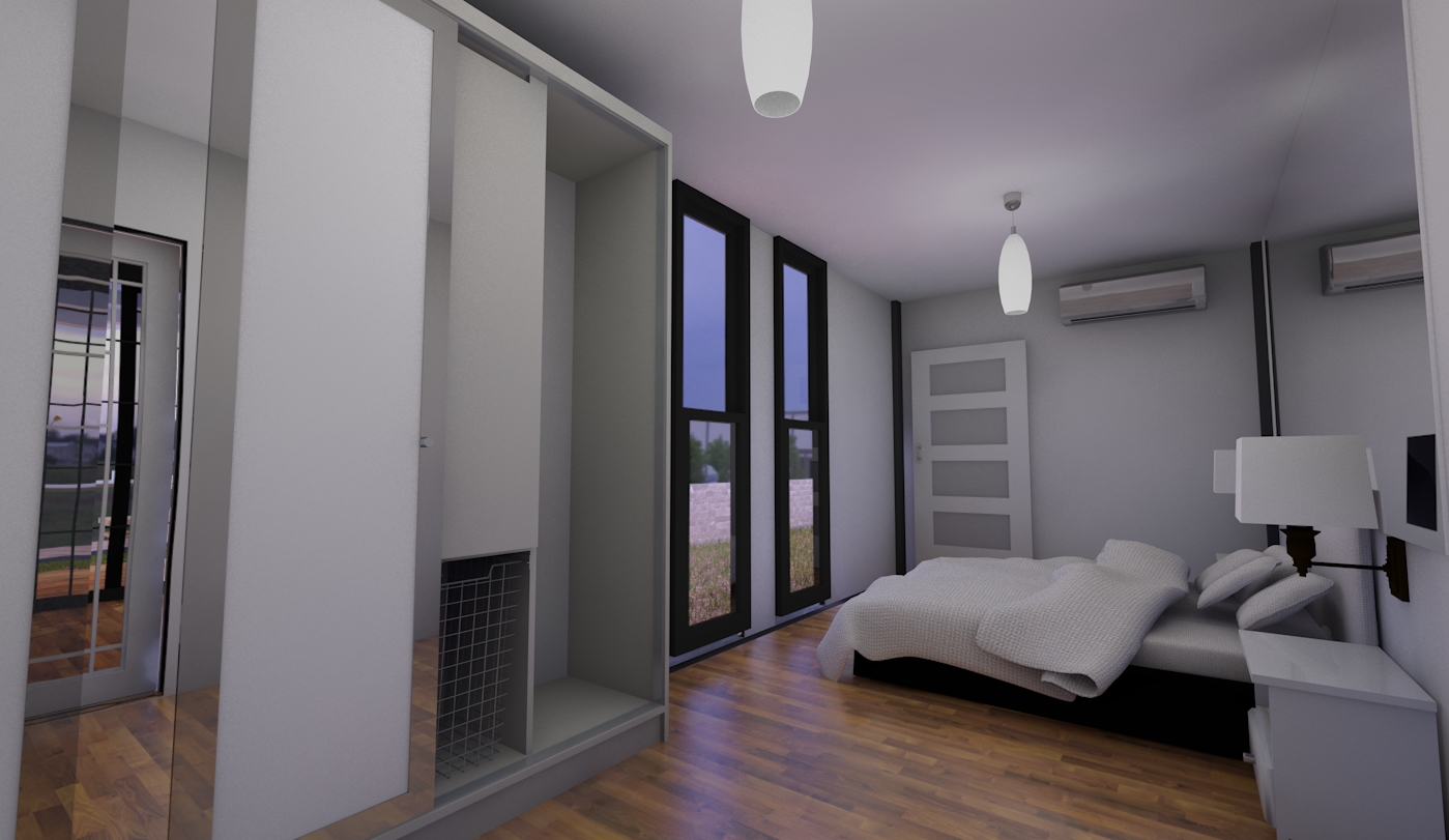 极简主义小木屋 | KONGLOMERATE 建筑事务所的“盒子 4”概念设计-9