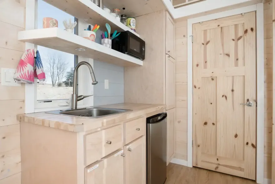 纽约州自然风尚的温馨小屋-13