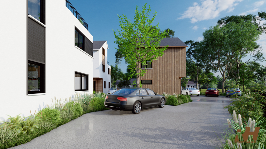 住宅区 E·外部效果图丨Architects-4