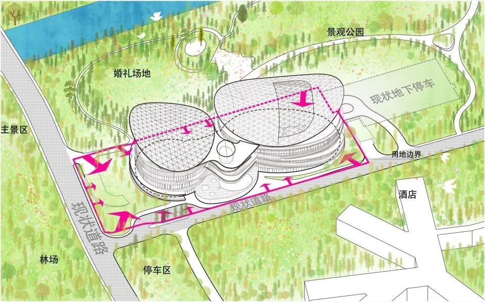 清华院素朴工作室｜江苏黄海森林国际会议中心-29