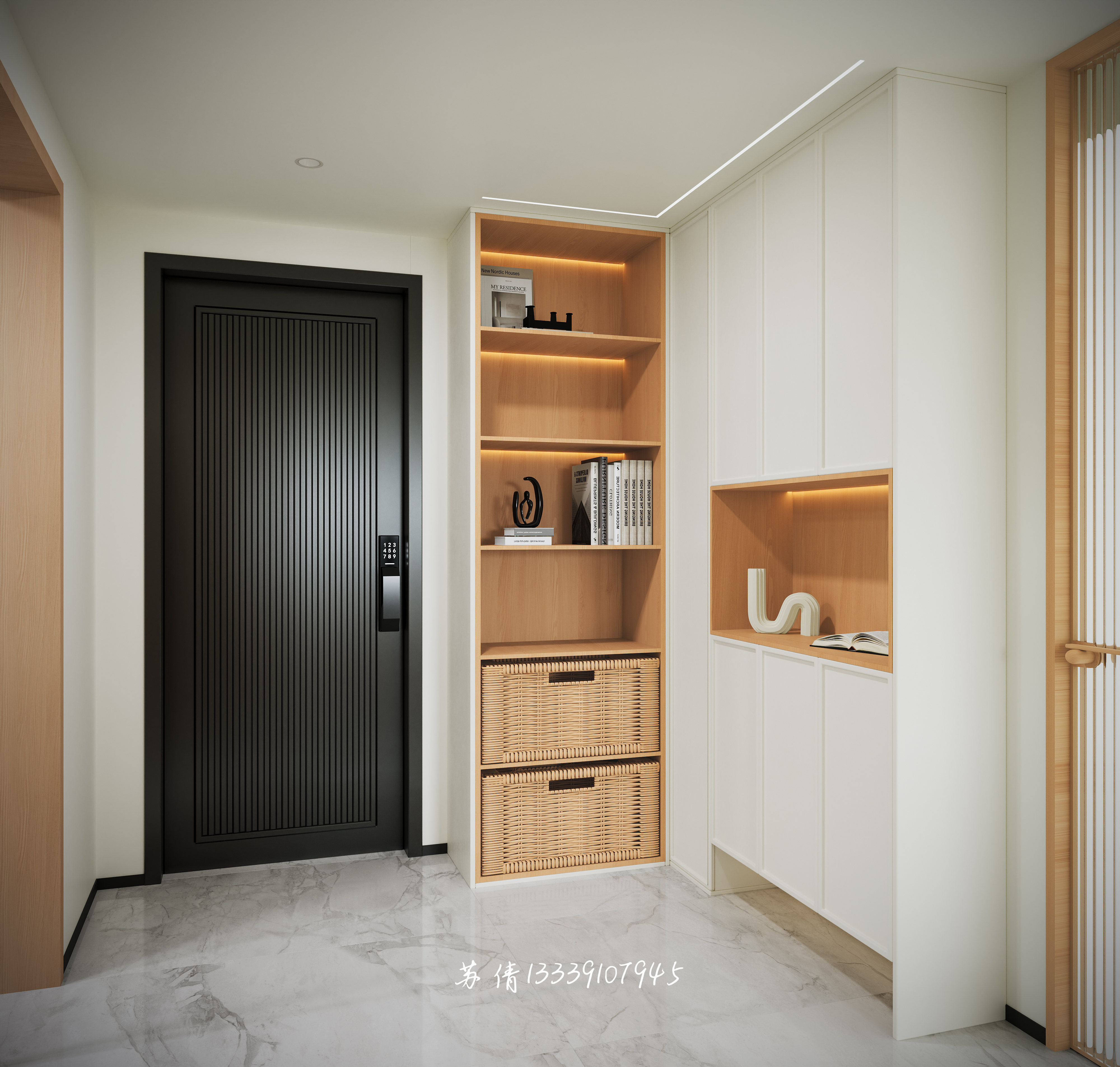 现代原木风美宅-6