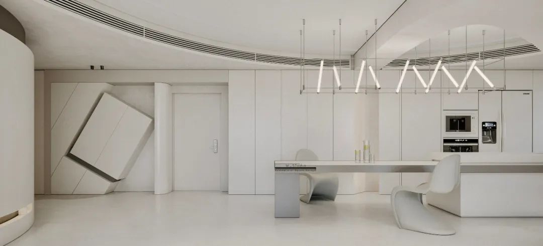 纯白极简空间 · 1000+双鞋业主的家丨无一内建筑设计事务所-6