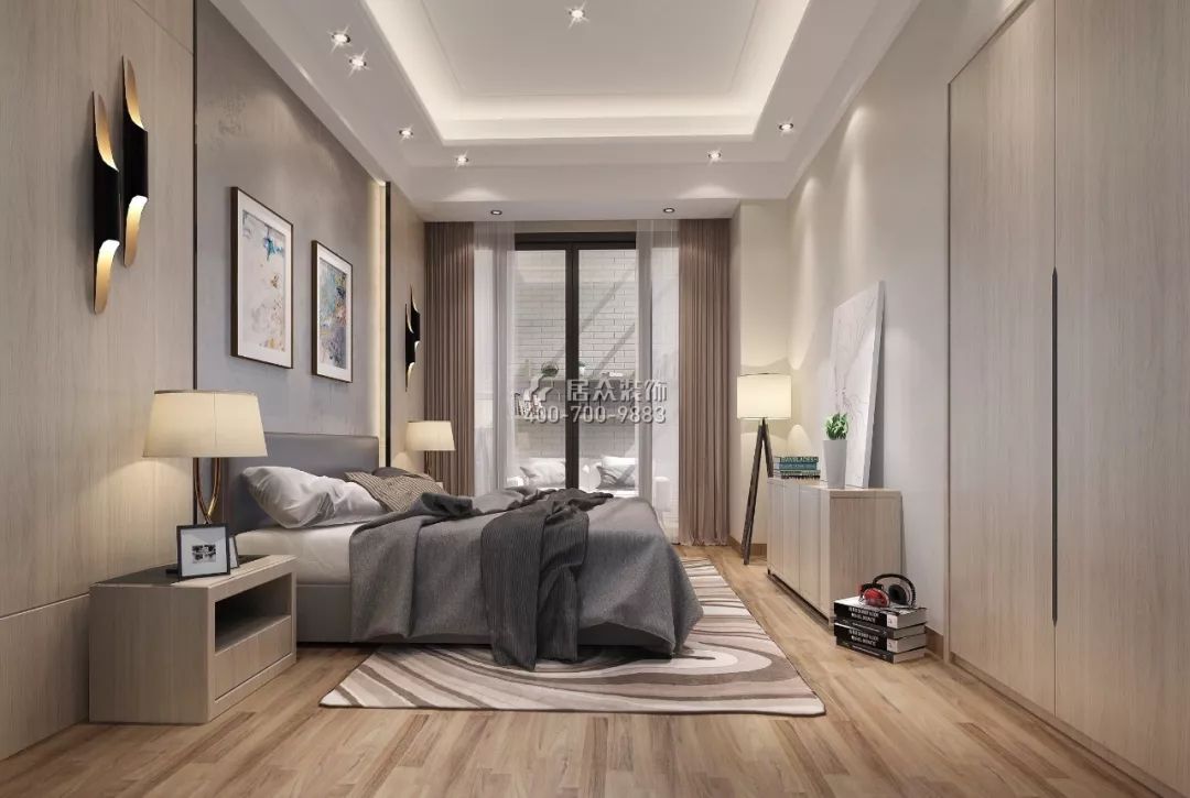 居众案例 | 240㎡现代简约 打造高级质感之家！-18