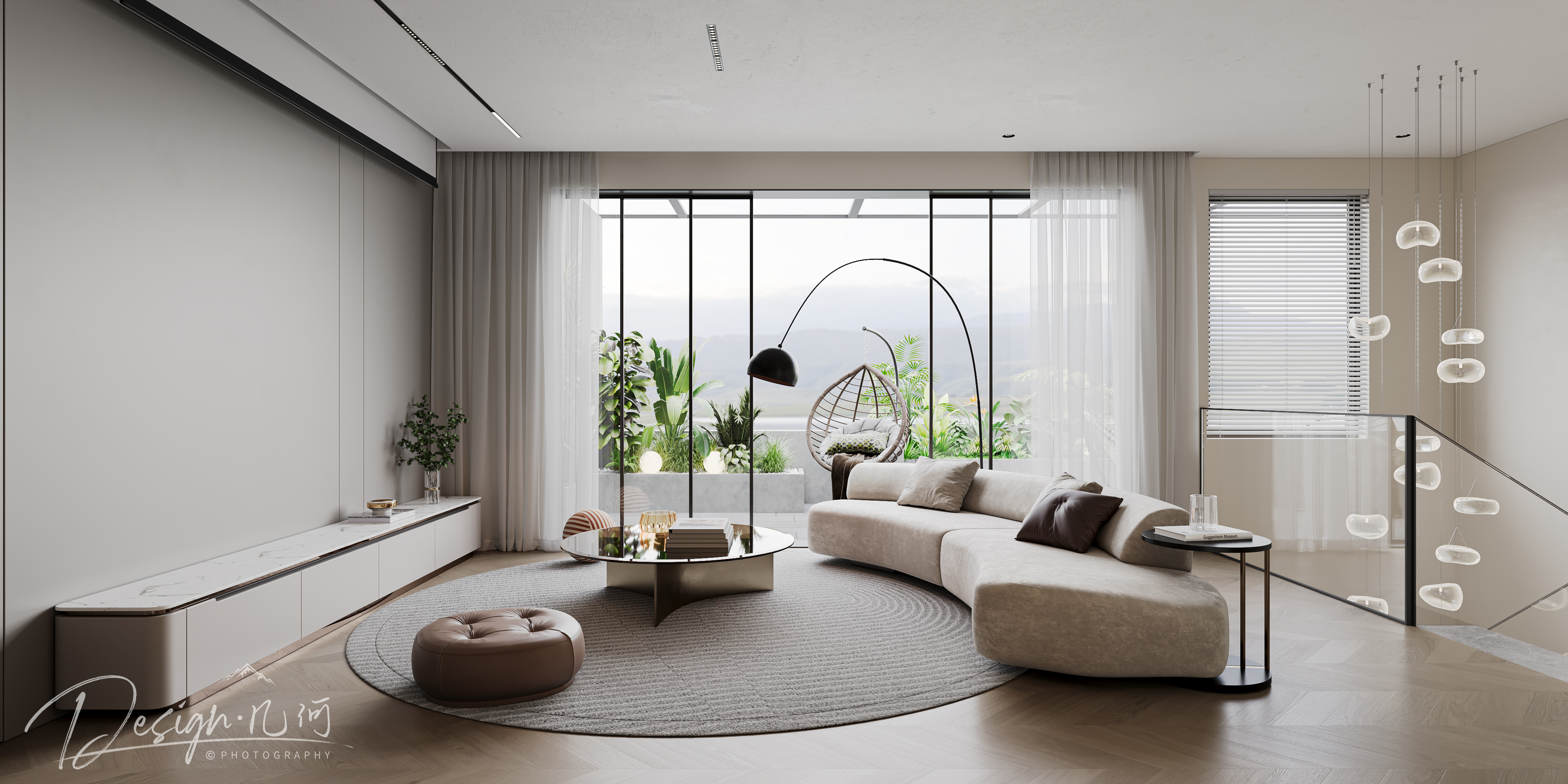 几何空间视觉表现 | 高速时代城现代轻奢客餐厅-11