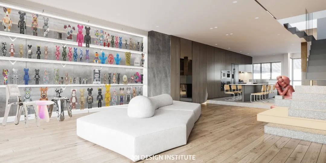 广州 400㎡现代简约别墅设计丨中国广州丨301 人居设计-17