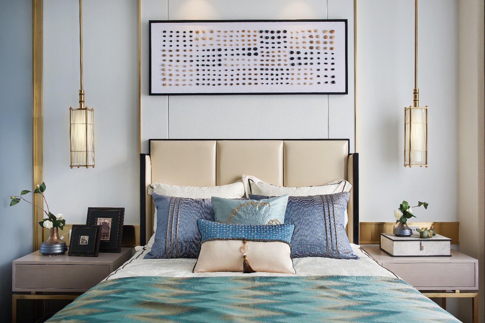 苏州正荣盛泽145㎡新中式样板间  印象空间设计-23