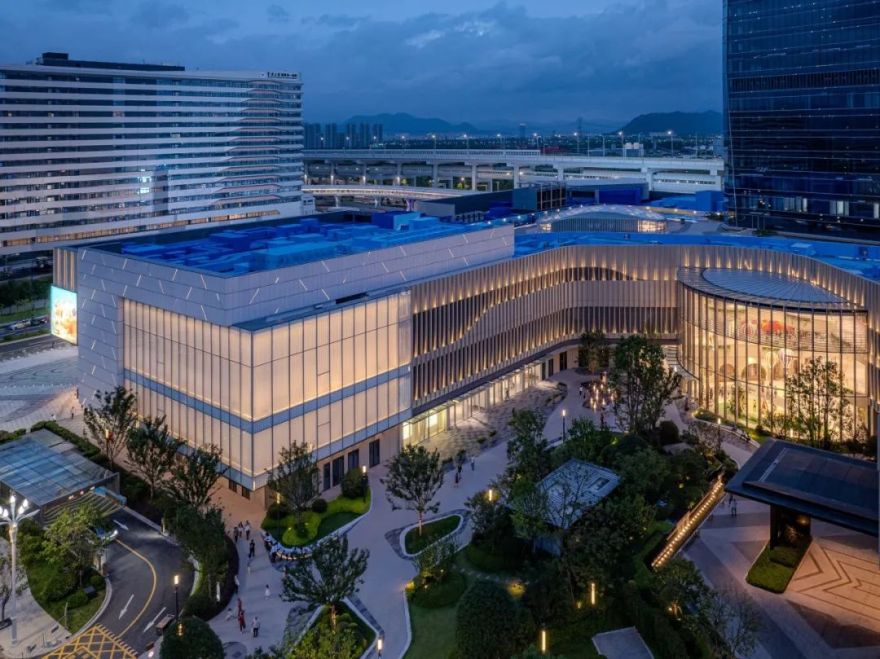 应梦雪窦,山水桃源 | 宁波金茂广场(商业+办公)-3