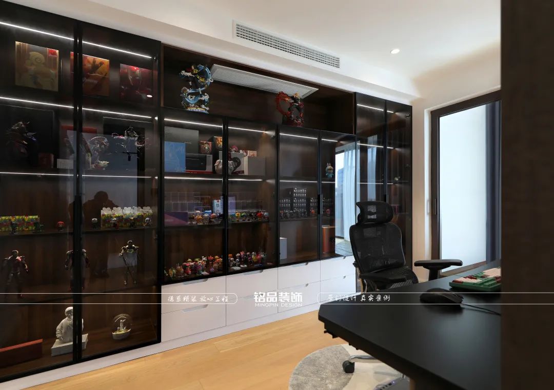 黑白简约,现代时尚 · 150㎡温馨舒适家居设计丨铭品装饰-52