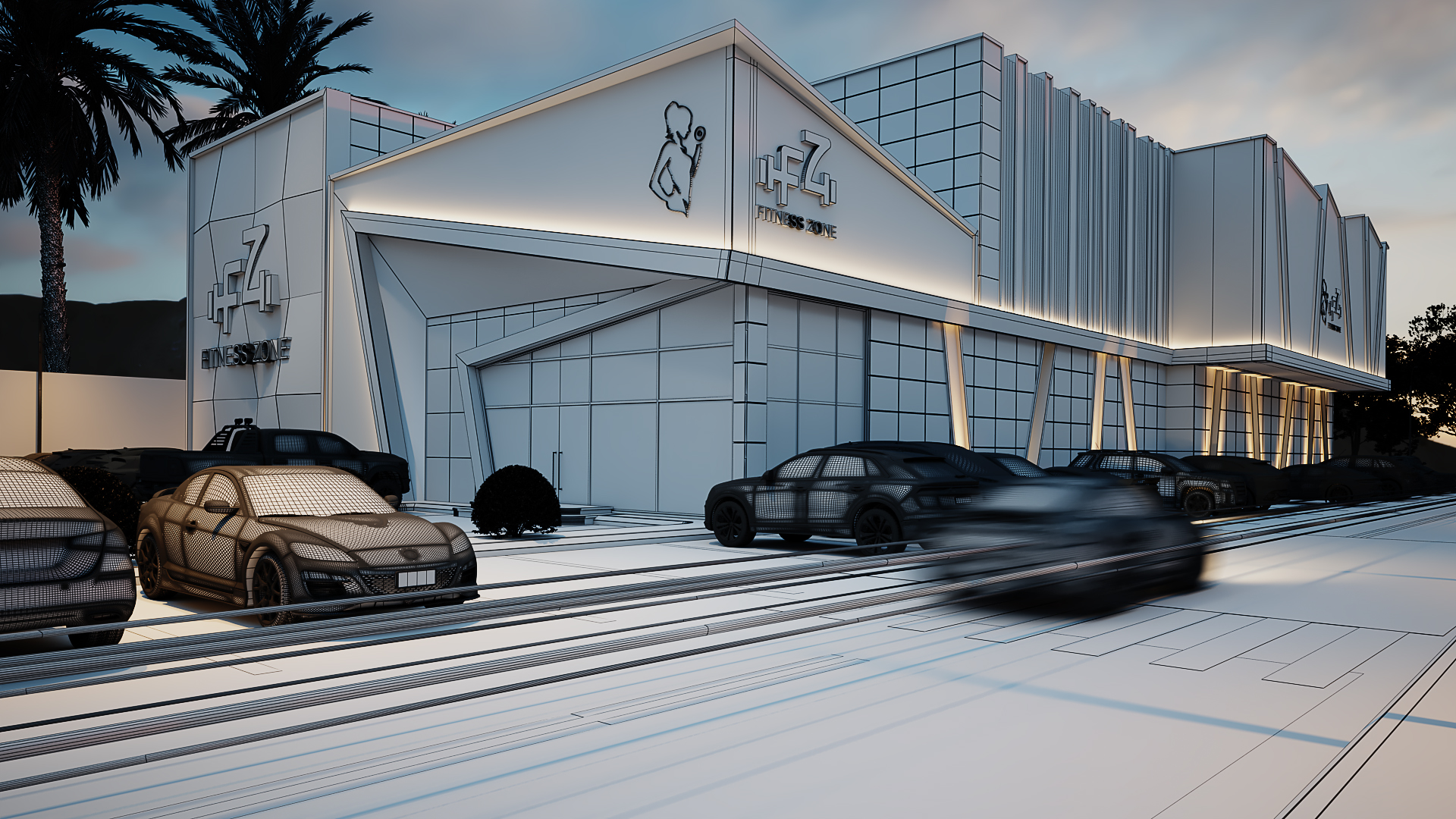 Women's gym نادي نسائى-6