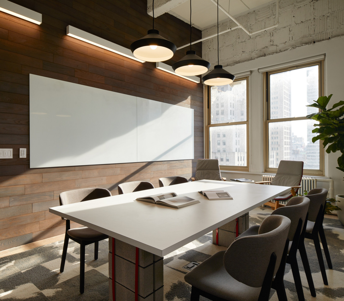 纽约 Haven Life 办公室 - 自然与工业的完美融合-23