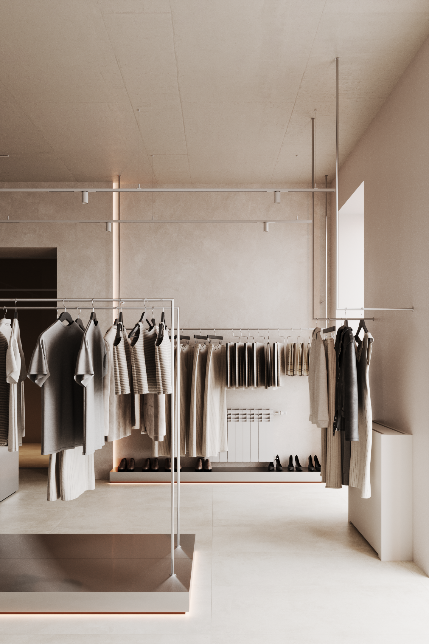 BERCH CLOTHES SHOPS室内可视化项目丨俄罗斯新西伯利亚丨Gadgaeva Maria,Kopylov Artem-23