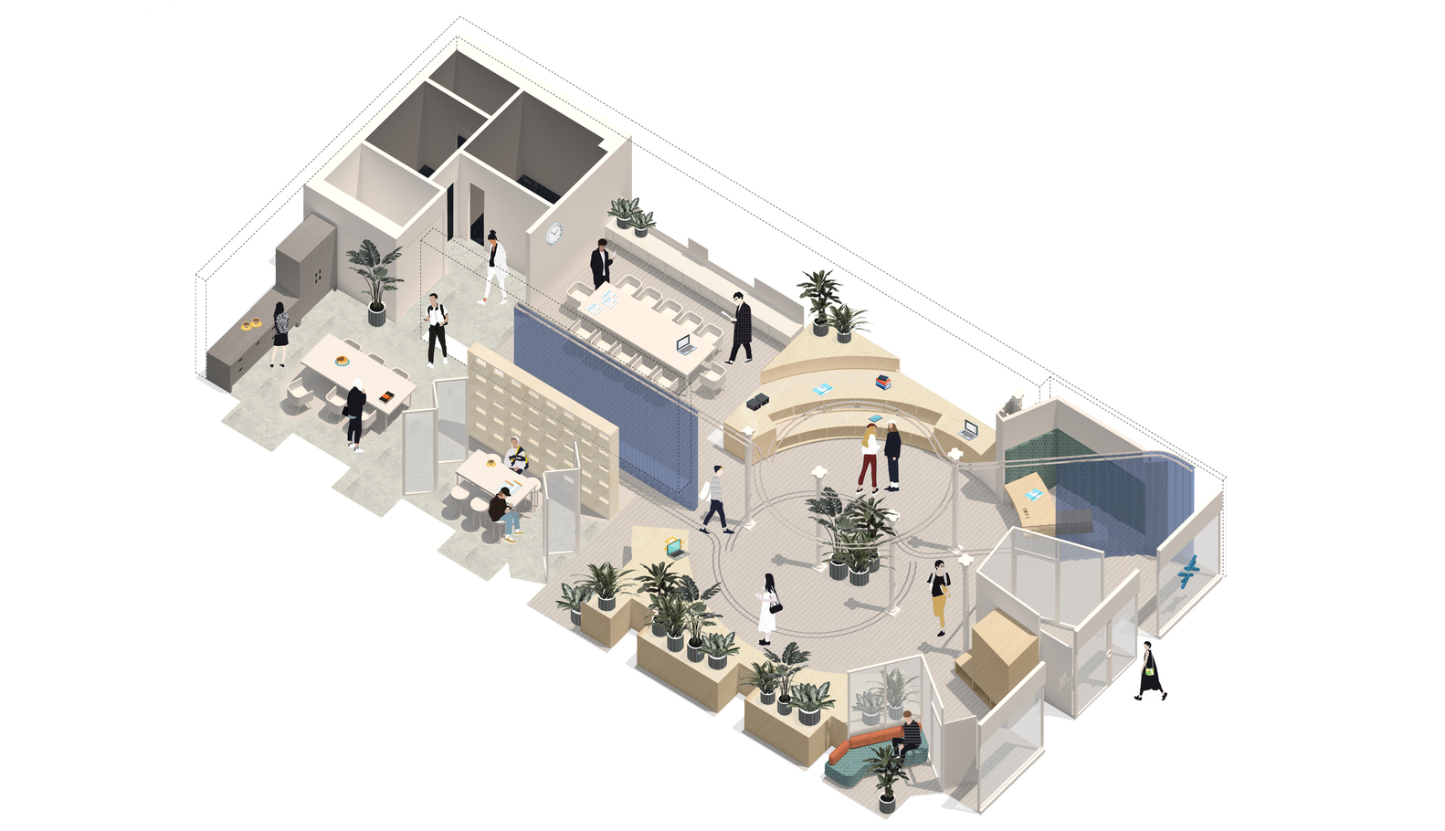 Madrid Xeito Investments 多功能办公空间-55