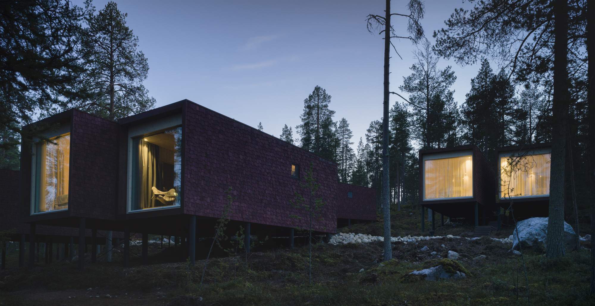 Arctic TreeHouse酒店丨芬兰罗瓦涅米丨芬兰建筑工作室Puisto-40