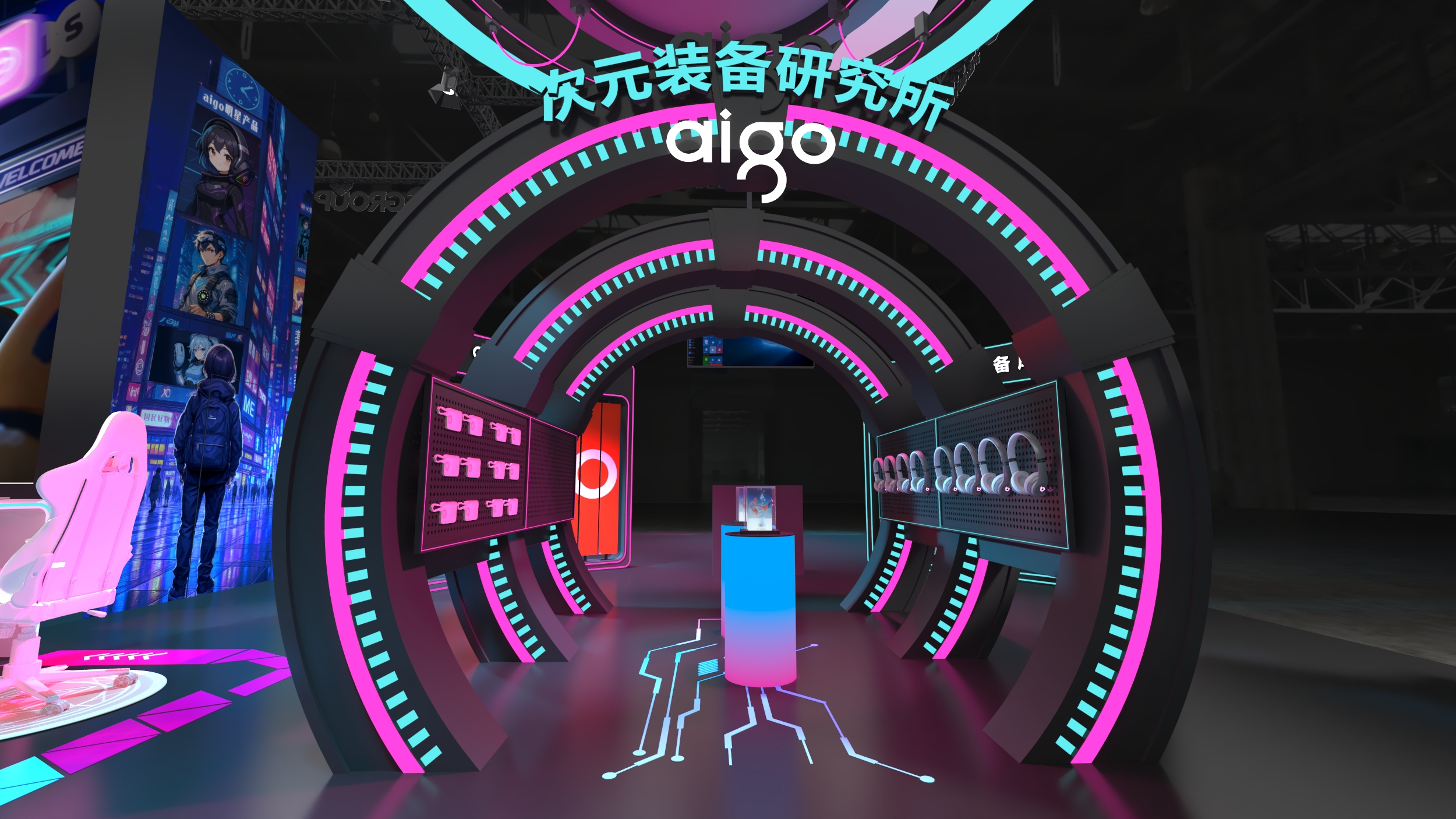 2025年上海游戏太平洋汽车展台-8