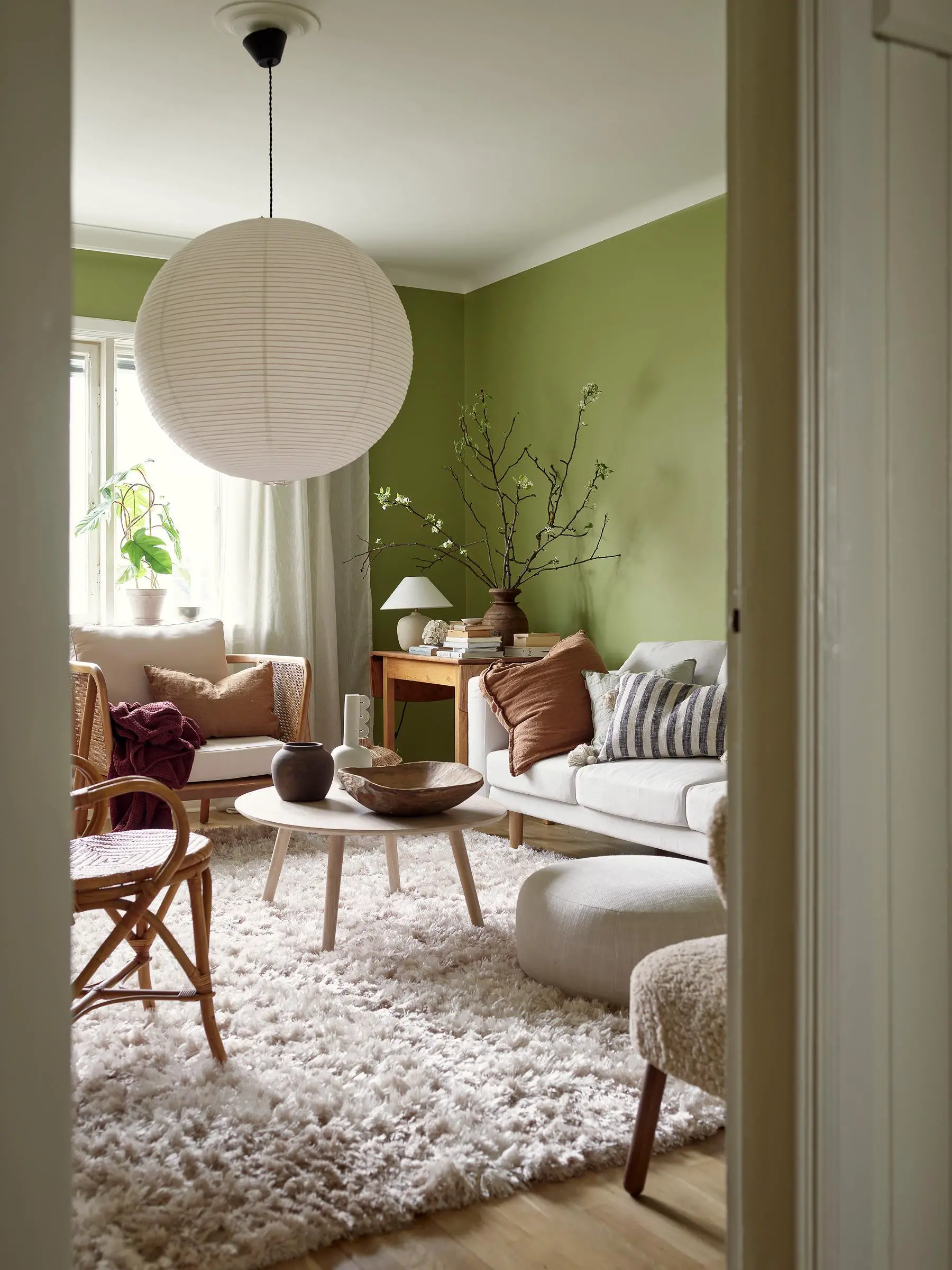 百年瑞典公寓的炫彩生活空间-2